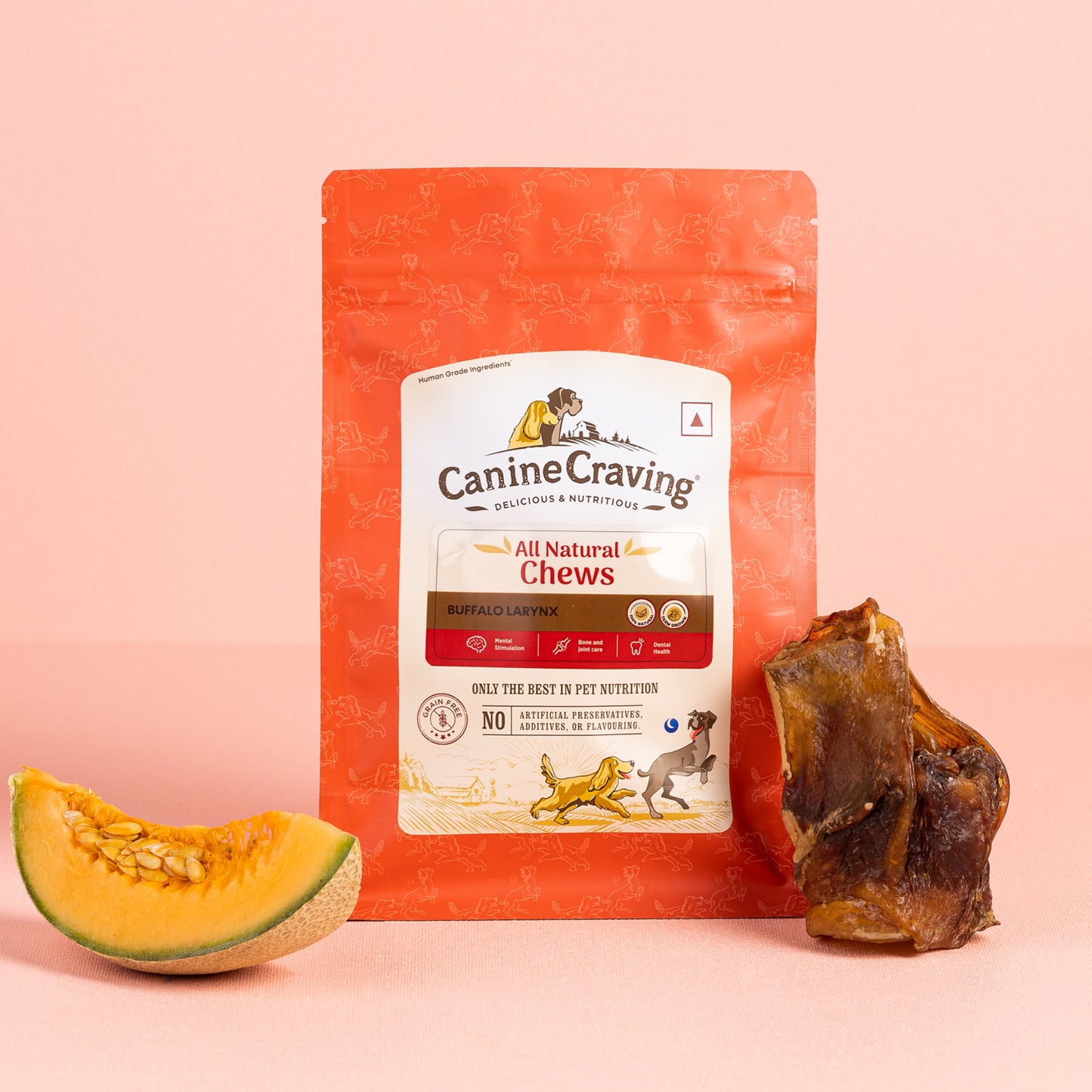 Canine Craving Dehydrated Buffalo Larynx - 1 pcs