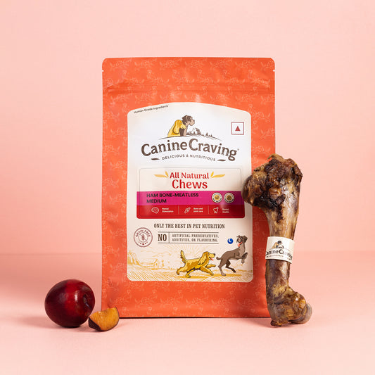 Canine Craving Dehydrated Meatless Ham Bone - 1 pcs