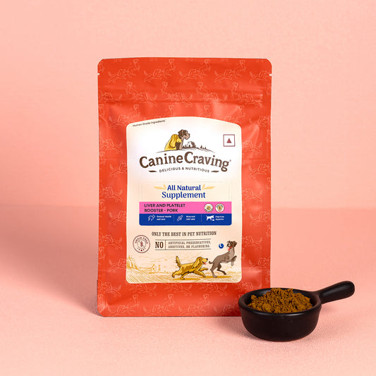 Canine Craving Liver and Platelet Booster - Pork - 100g