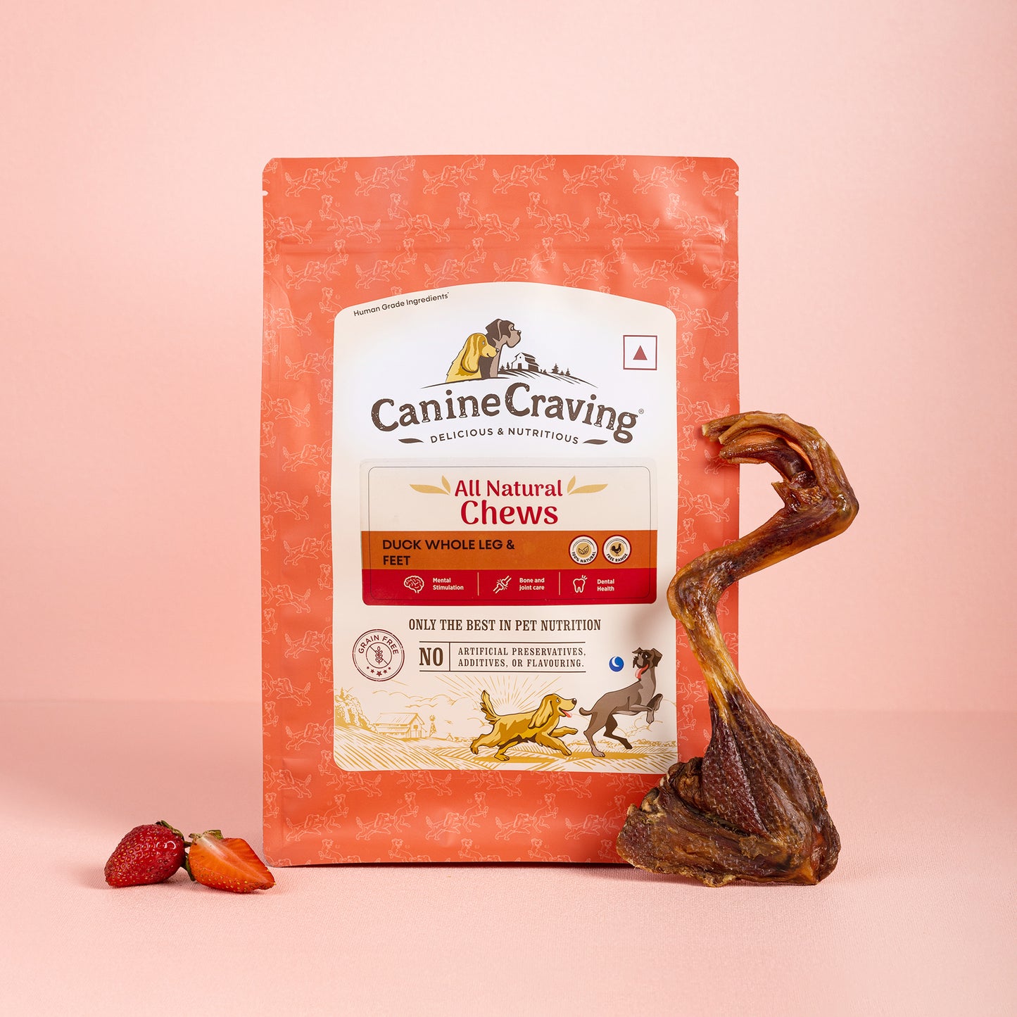 Canine Craving Dehydrated Whole Duck Legs - 1 pcs